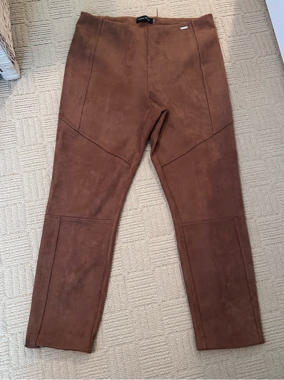 Ivanka Trump Brown Corduroy Stretch Pants
